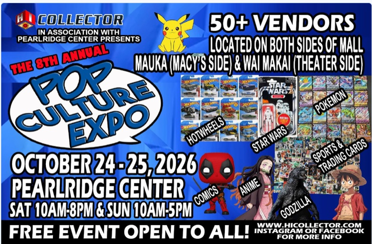 HiCollector 8th Annual Pop-Culture Expo flyer