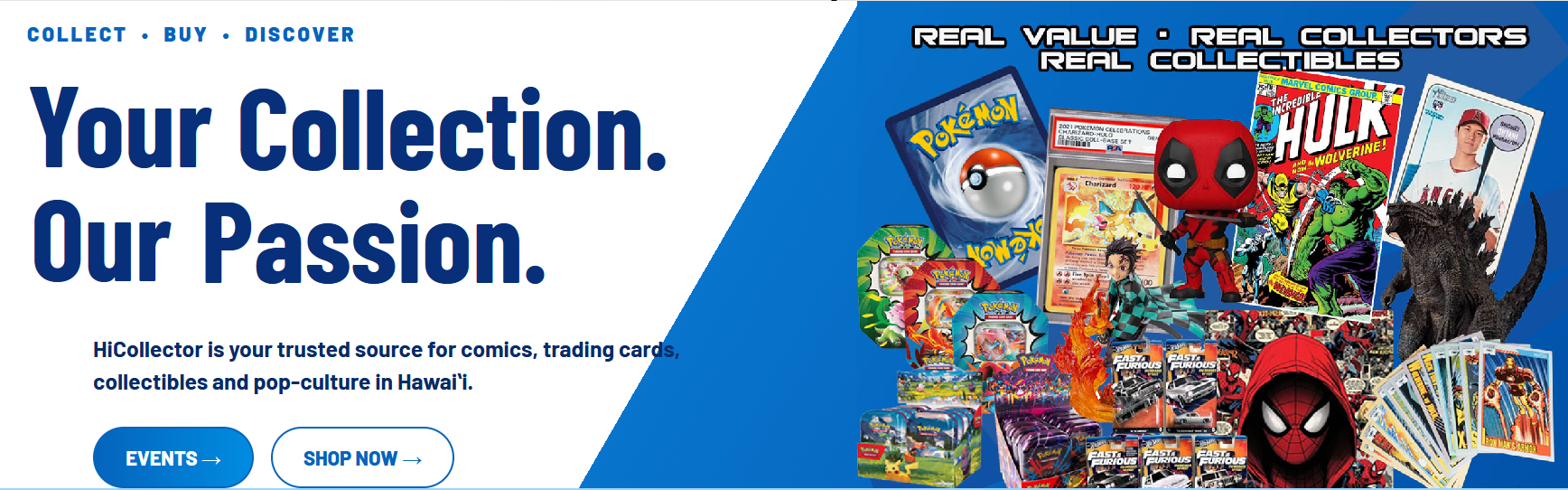 HiCollector — Collect, Buy, Discover. Your Collection. Our Passion. Real value, real collectors, real collectibles.