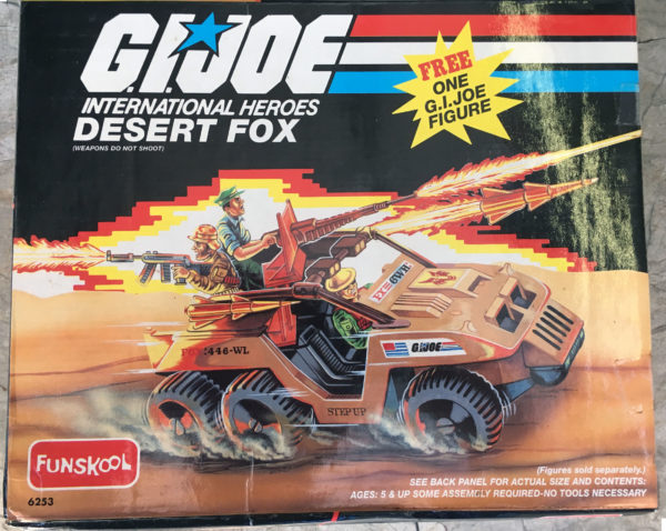 1990 G.I. Joe International Heroes Desert Fox