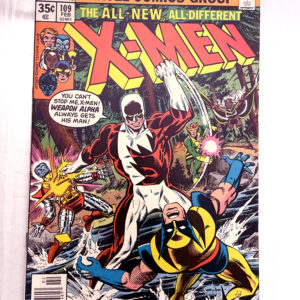 Uncanny X-men #109 - 1st appearance of Weapon Alpha (James Hudson) aka Vindicator